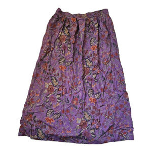 Spitalnick & Co. XS Purple Floral Skirt